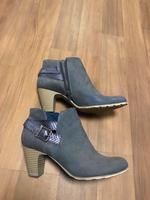 Stiefeletten blau denim 40 wie NEU s.Oliver Saarland - Friedrichsthal Vorschau