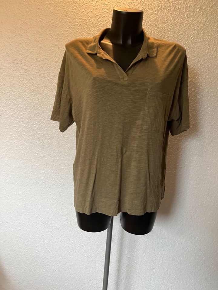 Marc O‘Polo Bluse/Shirt 42 Khaki top Zustand in Lübeck