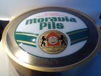 Leuchtschild Moravia-Pils Kronen-Brauhaus Lüneburg Kneipen-Werb Niedersachsen - Zur Schunterquelle Vorschau