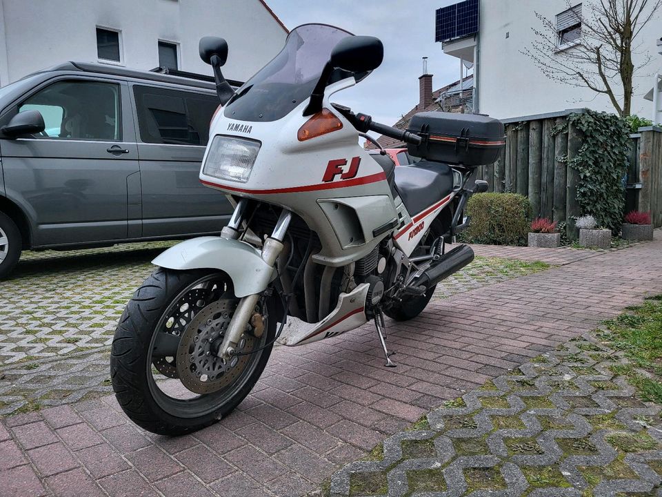 Yamaha FJ1200 - 83800km - Rot/Silber/Weiss in Erzhausen