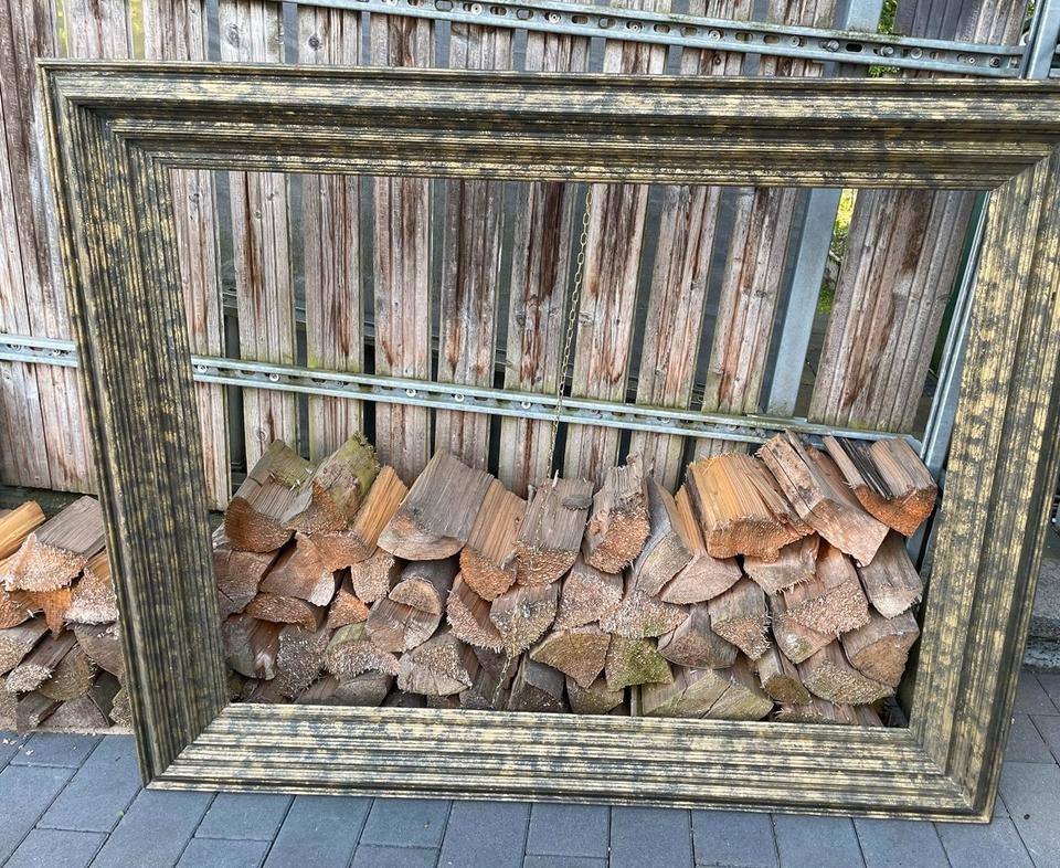 Alter Bilderrahmen Rarität 158 x 127 cm xxl Spiegel Barock in Melsbach