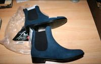 Blaue Velour Stiefeletten Gr. 39 von PFIFF Rheinland-Pfalz - Herschbach Vorschau