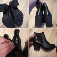 Stiefel echtes Leder schwarz,5th Avenue Größe 37 Bayern - Königsbrunn Vorschau