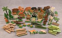 84x Roßwein Zootiere / Tiere/ Figuren aus Holz Deko DDR Bayern - Pastetten Vorschau