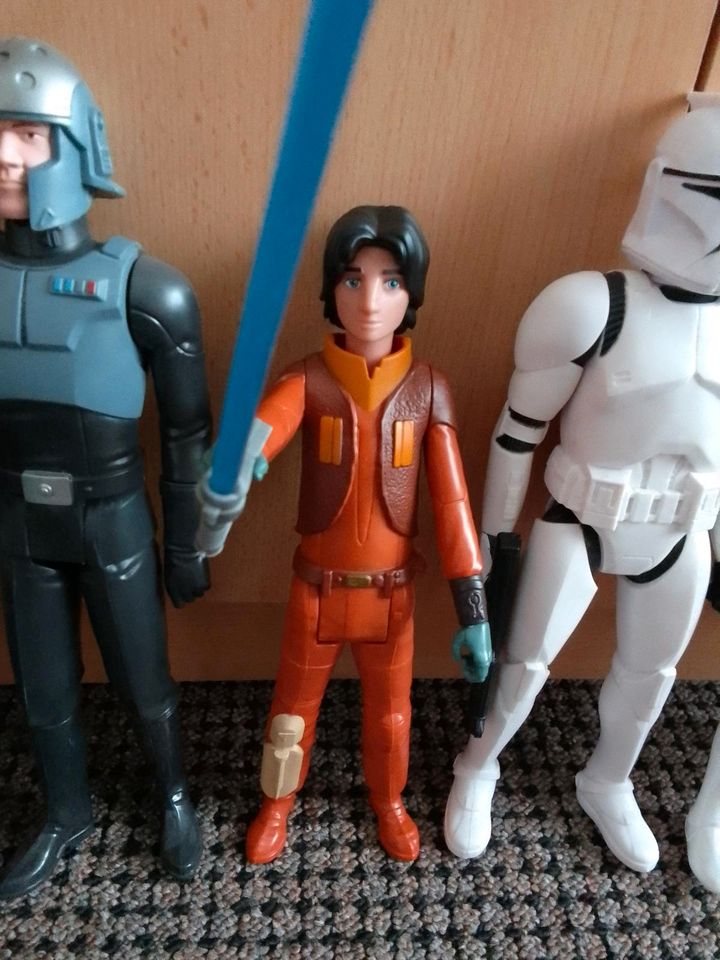 30cm Hasbro StarWars Rebels,Inquisitor, Kanan,Ezra,Trooper 2012/4 in Berlin