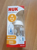 Trinkflasche NUK First Choice+ , 0-6 Monate Gr. S, No colic - NEU Sachsen - Coswig Vorschau
