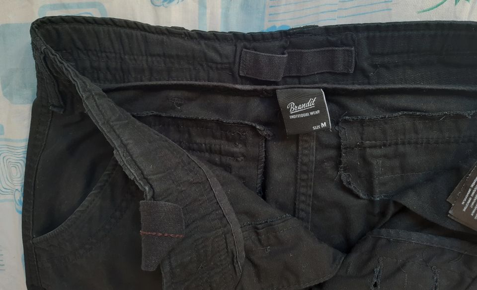 Brandit Pure Vintage Herren Cargo Hose Gr. M schwarz in Berlin