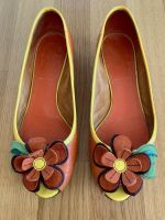 MIU MIU Leder Schuhe Ballerinas orange Blumen 100% Orig. Gr. 38 Baden-Württemberg - Plochingen Vorschau