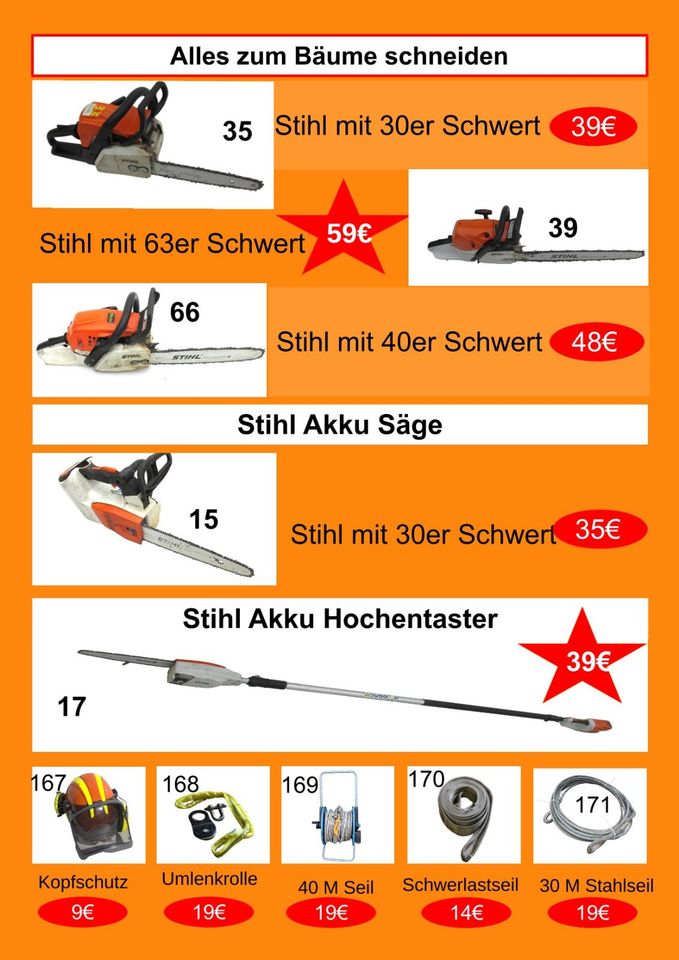 Rasenmäher von Stihl zum vermieten 30€ in Ihlow