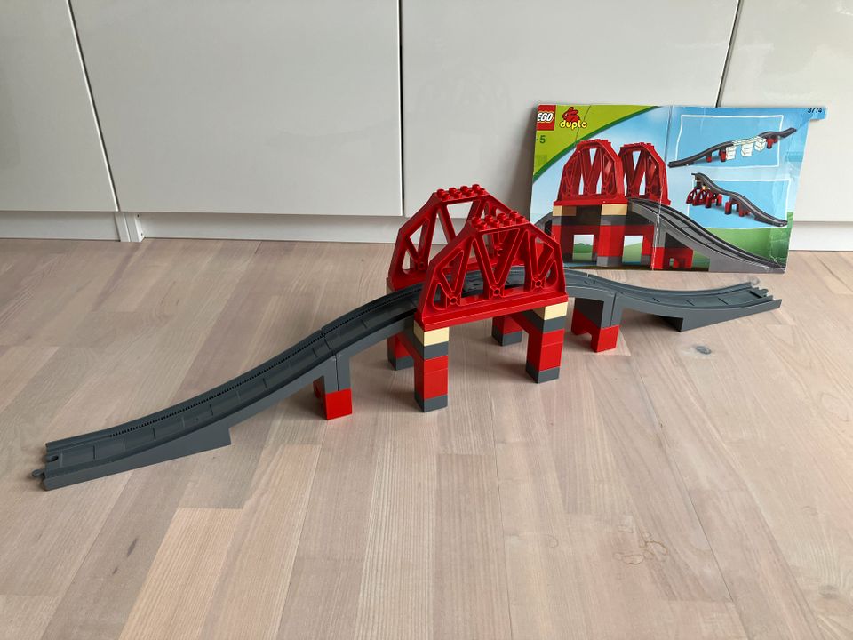 LEGO® DUPLO® Schienen: Eisenbahnbrücke 3774 in Langenzenn