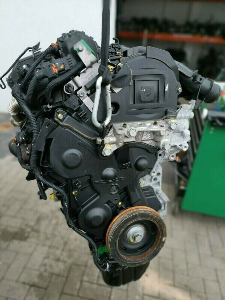 Engine Motor Peugeot Citroen DS BHY DV6FD HDi 28.230Tkm KOMPLETT in Leipzig