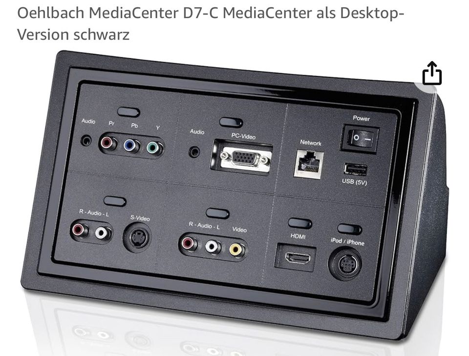 Oehlbach MediaCenter D7-C MediaCenter als Desktop-Version in Duisburg