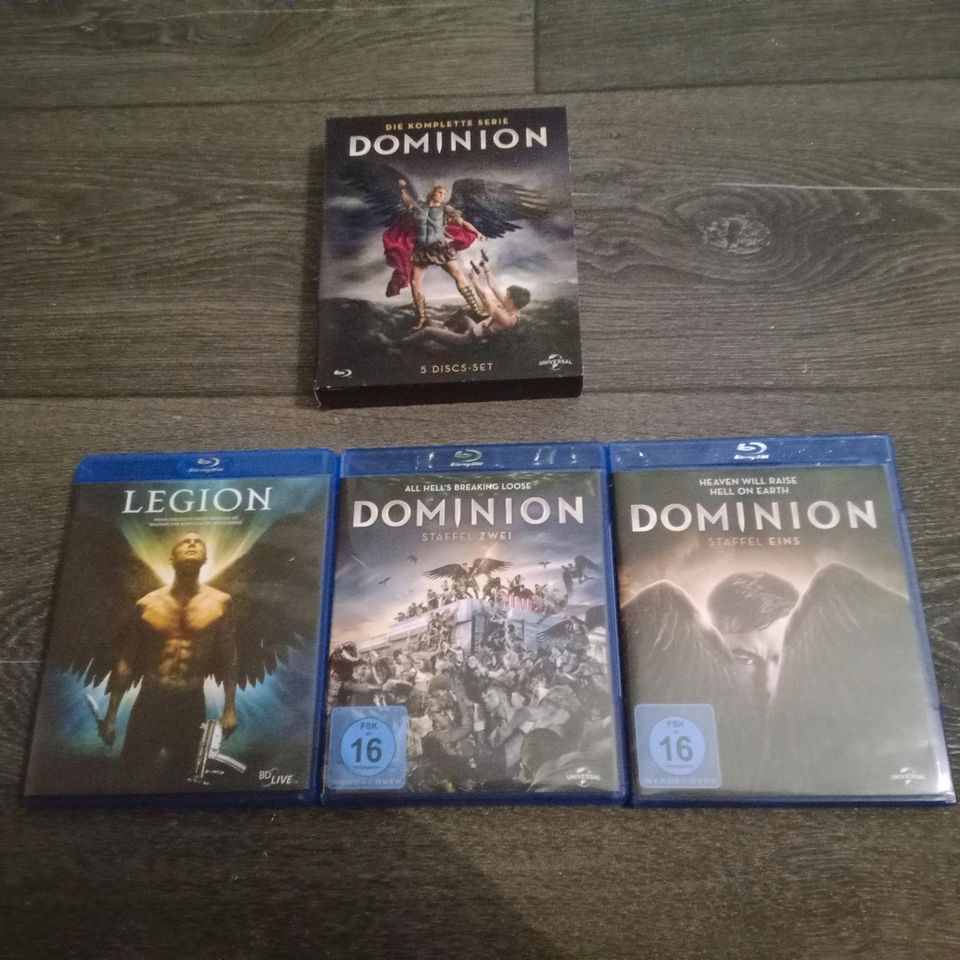 Dominion komplett Box Blu-ray +Legion Blu-ray in Walsrode