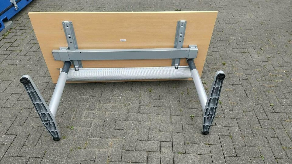 VS Bürotisch 160 x 80 x 64/80 Schreibtisch Buche in Hamm