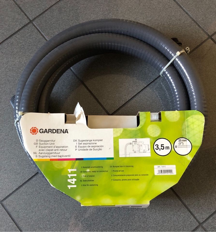 Gardena Saugganitur 25mm (1“) 3,5m in Bayern - Bogen Niederbay | eBay  Kleinanzeigen ist jetzt Kleinanzeigen