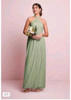 (Brautjungfern-)Abendkleid *Sage green* Hessen - Malsfeld Vorschau