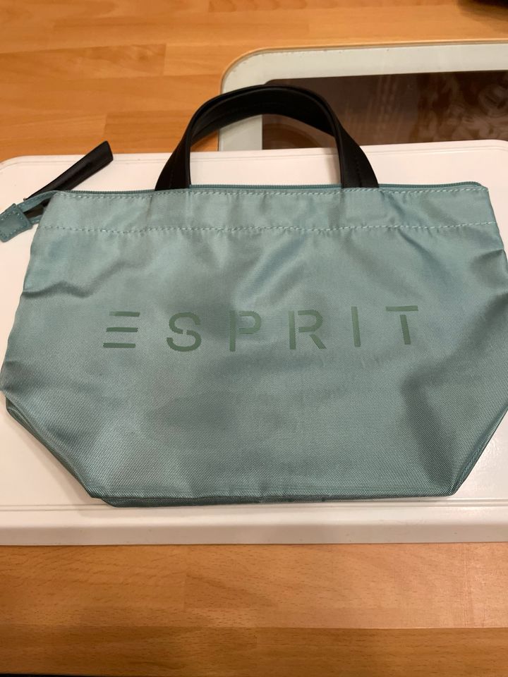 Esprit Handtasche / Mini Shopper hellblau in Oyten