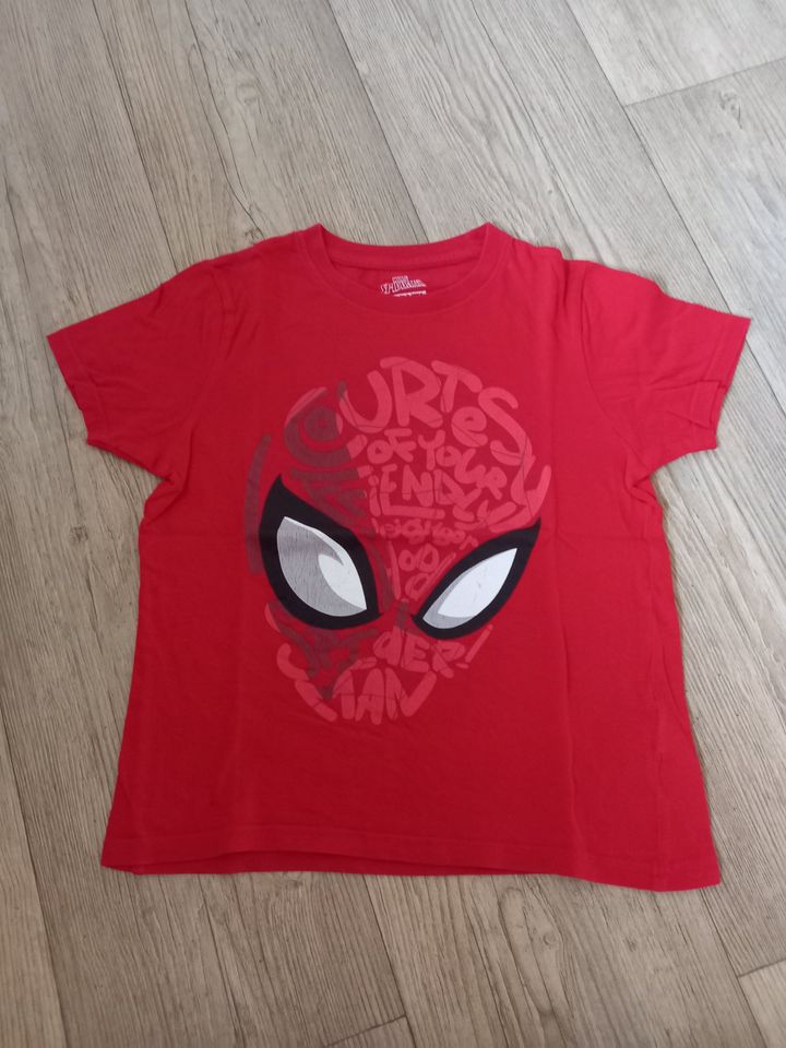 T-Shirt Marvel Spiderman Gr. 122/128 in Kohren-Sahlis