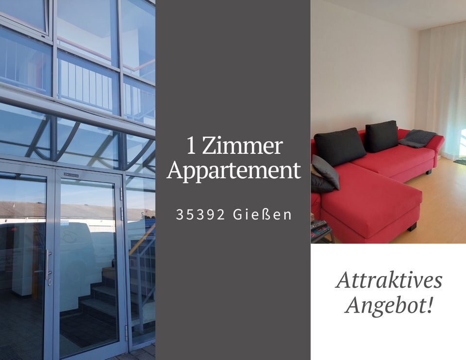 Attraktives 1-Zimmer-Appartement in Gießen in Gießen