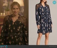 Allsaints 100% Seide Kleid Laya Meadow Dress bekannt aus Netflix Nürnberg (Mittelfr) - Nordstadt Vorschau