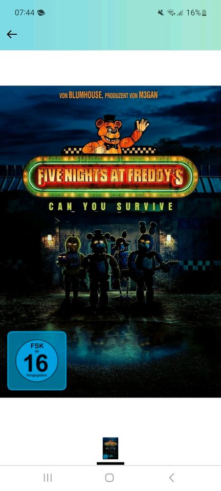 Five nights at freddys Neu in Braunschweig