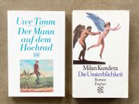 Uwe Timm Mann auf dem Hochrad Milan Kundera Die Unsterblichkeit Bayern - Ustersbach Vorschau