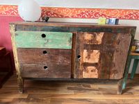 Massivholz Kommode, Sideboard (antik / upcycling) - mehrfarbig Nordrhein-Westfalen - Kirchlengern Vorschau