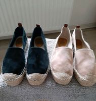 *** 2 x ESPADRILLES Damen Gr.40,1x schwarz,1x beige " Neu" *** Schleswig-Holstein - Norderstedt Vorschau