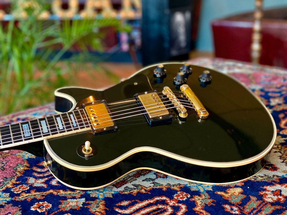 1974 Gibson Les Paul Custom 20th Anniversary Black Ebony in Bocholt