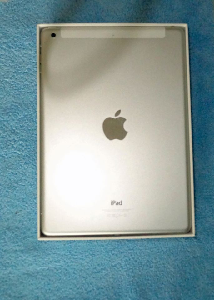 Apple iPAD Air 1. Generation 32 GB WIFI CELL Silver mit Case in Oldendorf (Holstein)