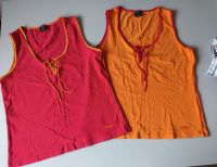 2er Set TankTops Shirt Venice Beach Gr. 44/46 rot orange Baden-Württemberg - Ulm Vorschau