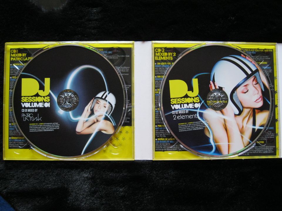 DJ SESSIONS VOL.1, 3-er CD, 57 HOUSE DJ-MIX TRACKS. in Bochum