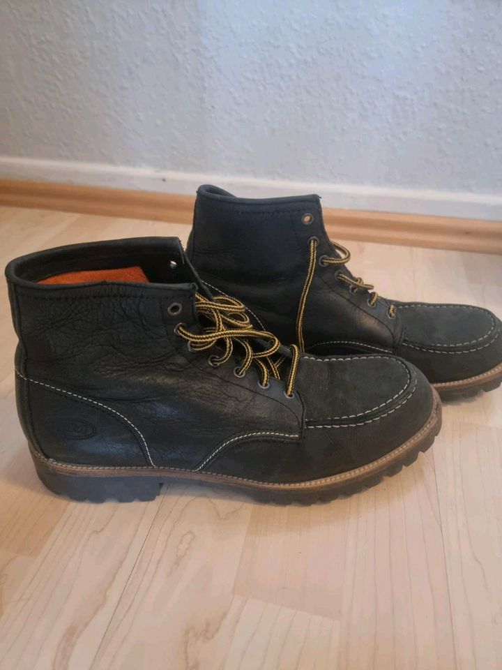 Leder Boots, Stiefel Handmade in Thailand, Gr.44 in Bad Soden am Taunus