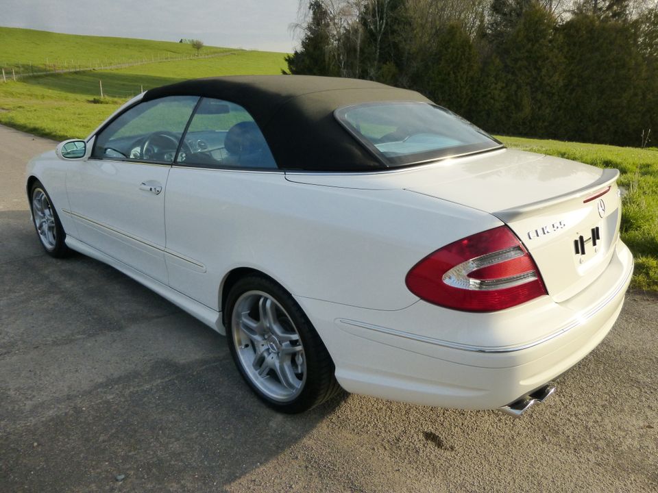 Mercedes-Benz CLK55 AMG Cabrio Erstlack org65tkm 2.Hd Bestzustand in Veldenz