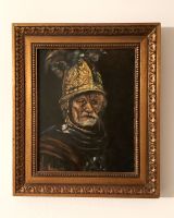 Rembrandt van Rijn " der Mann mit dem Goldhelm" Kopie in Öl Hessen - Babenhausen Vorschau