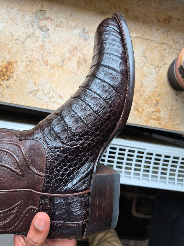 Genuine Texas cowboy boots (crocodile) in Düsseldorf