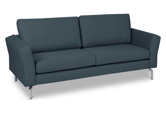 Sofa, 2-Sitzer, anthrazit, Couch, Strukturstoff, in Bielefeld