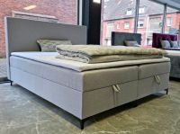 Boxspringbett 180x200 Stoff Grau Bettkasten Topper Neu Ware Nordrhein-Westfalen - Oberhausen Vorschau