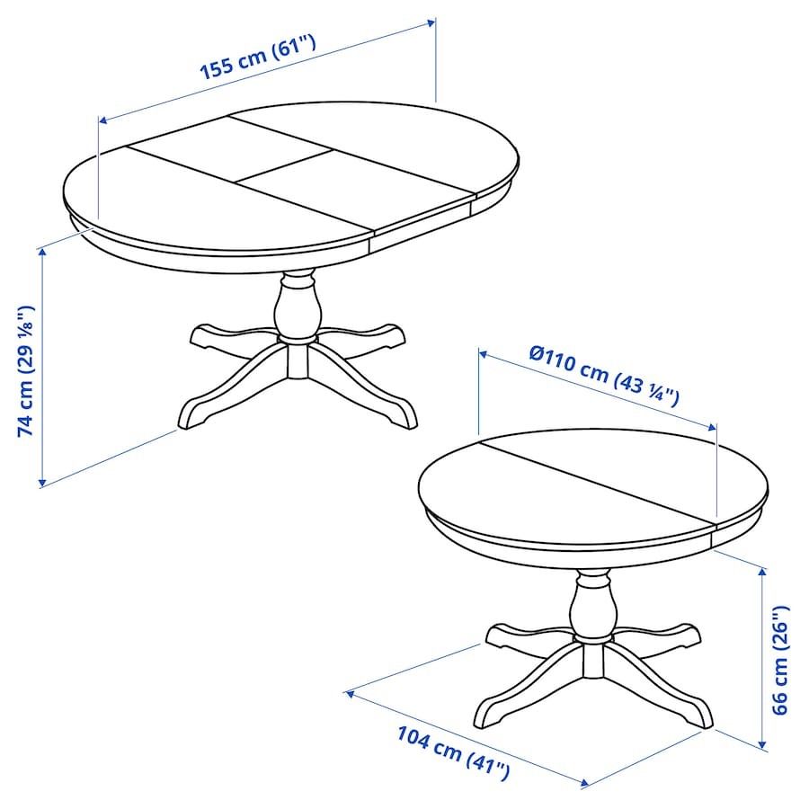Esstisch mit 4 Stühlen in Detmold