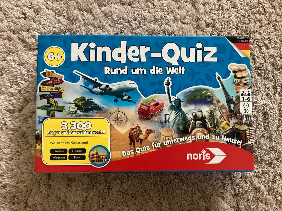 Kinder-Quiz Rund um die Welt in Halberstadt