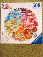 Puzzle rund 500 Teile Kuchen bunt schöne Farben Bayern - Bad Endorf Vorschau
