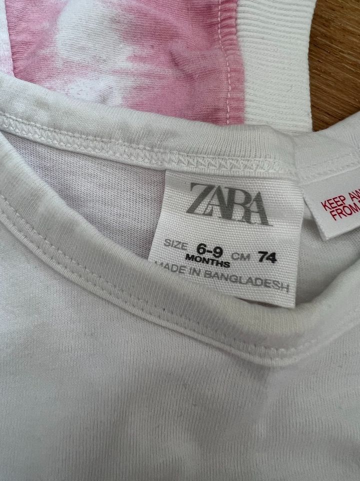 4 T-Shirts von Zara, Größe: 74 in Mühldorf a.Inn
