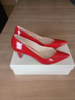 Högl Softlack Leder rot High Heels Nordrhein-Westfalen - Siegen Vorschau