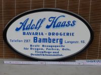 altes Reklame Plakat Adolf Haass Bamberg BAVARIA DROGERIE um 1930 Bayern - Herzogenaurach Vorschau