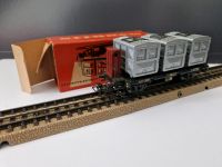 Märklin H0 4614 Behälter-Tragwagen Bremserhaus OVP (1959 - 1965) Nordrhein-Westfalen - Neuss Vorschau