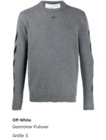 Pullover OFF white grau mit Etikett Nordrhein-Westfalen - Bad Salzuflen Vorschau