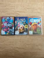 Bunte DVD Mischung (Sing,Trolls & Der Lorax) Stuttgart - Sillenbuch Vorschau