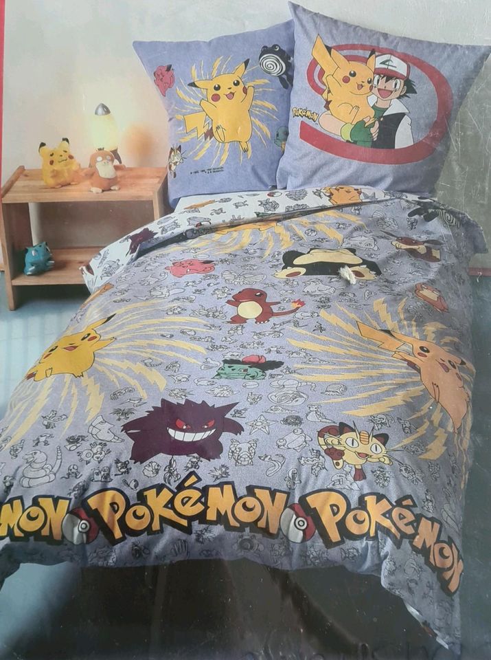 ♥️Pokemon Bettwäsche Neu♥️ in Mainz