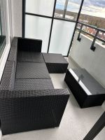NEUE Polyrattan Lounge inklusive Grauer Polster Hessen - Obertshausen Vorschau