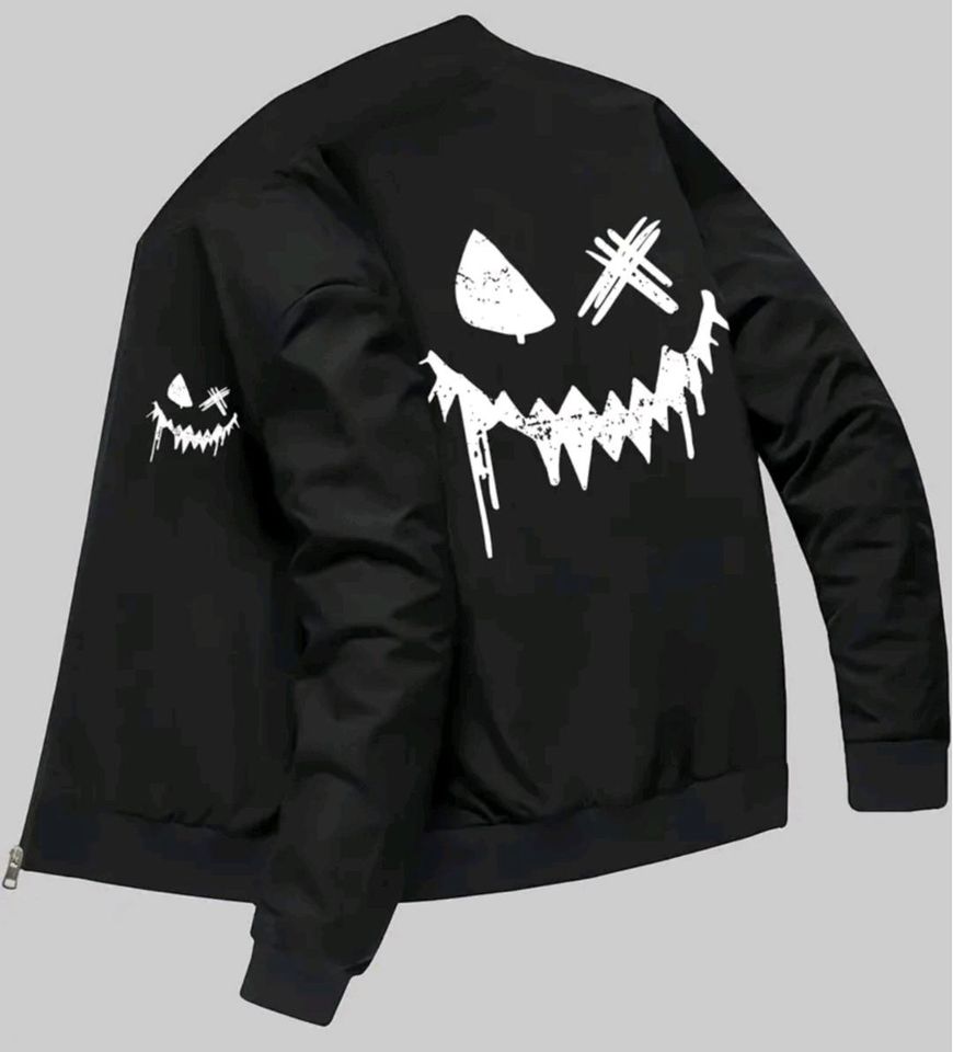 Sweatjacke Grimasse Jacke Strickjacke Joker in Jena